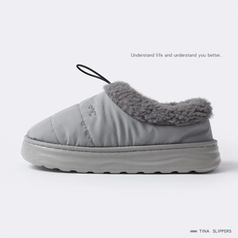 Lyxiga Vattentåliga Fuskpäls Tofflor™