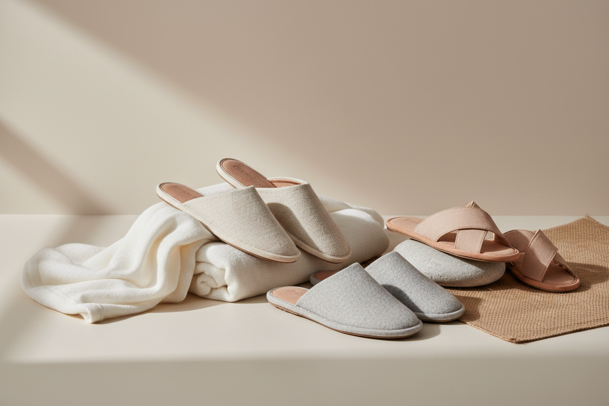 our store is about slippers and slippers only, please generate a clean about us picture to use for the about us